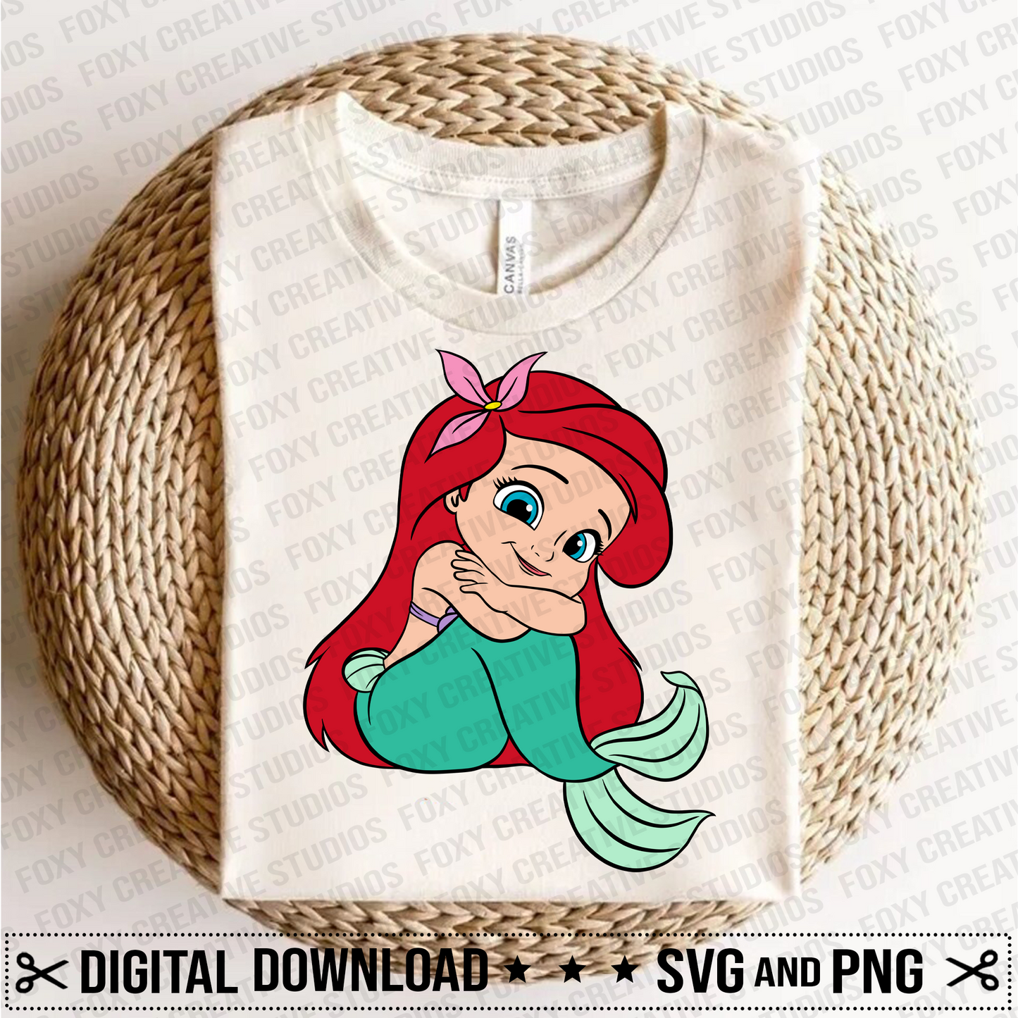 Mermaid svg, Starfish svg, Ocean svg, Triton svg, Princess svg, Flounder svg, Sebastian svg, Ursula svg, baby ariel svg, seagull svg
