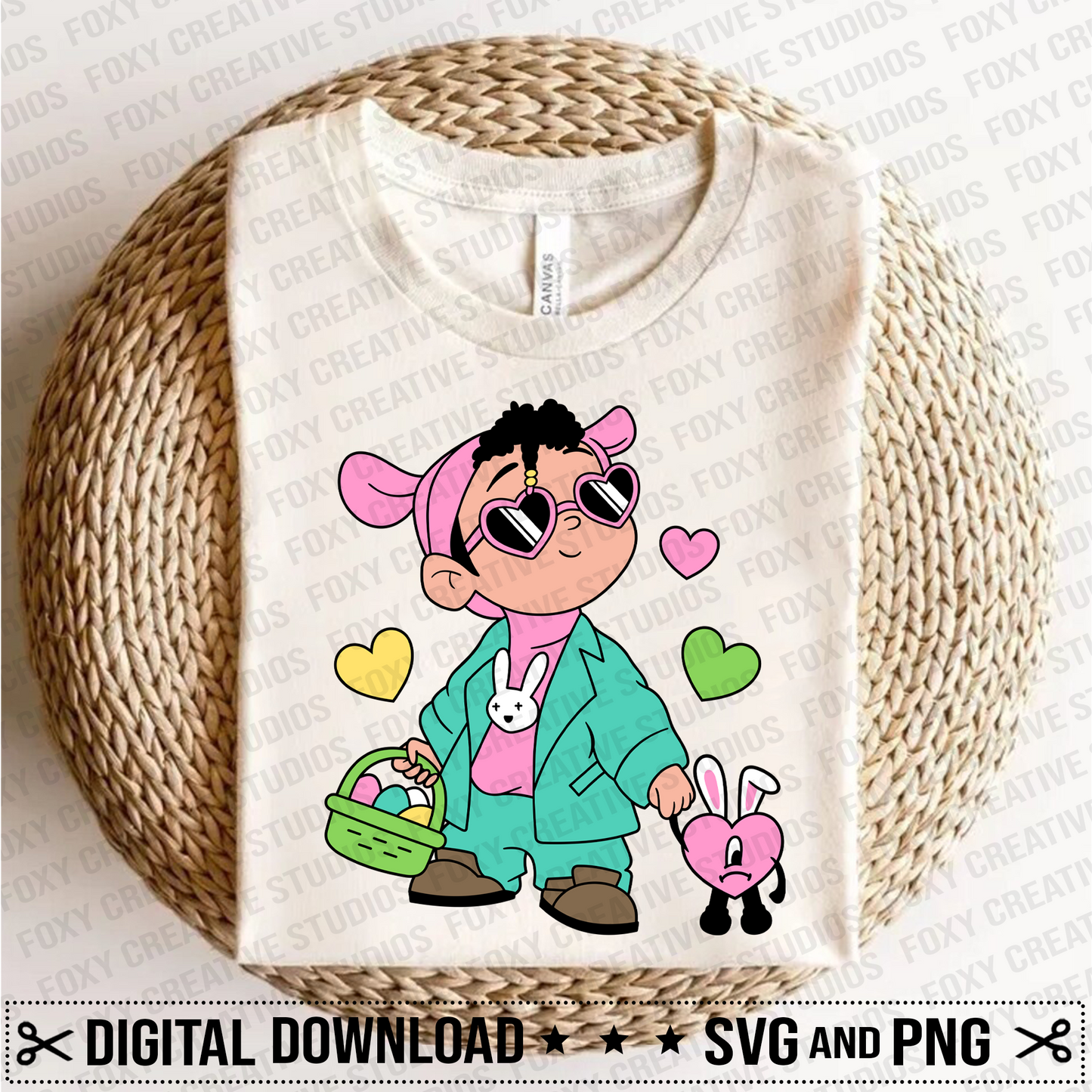 Easter svg, Easter Bunny svg, hearts svg, Easter baby benito svg, sad heart svg, Easter eggs svg, bunny ears svg, easter basket svg