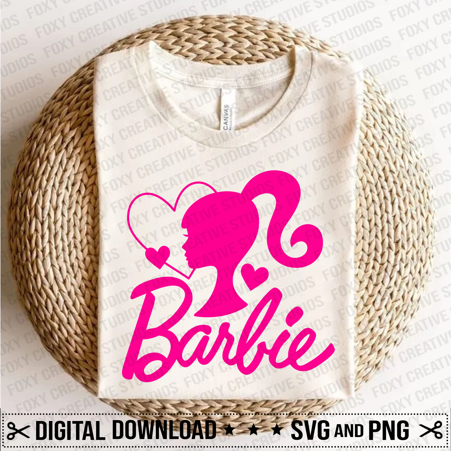 Silhouette Doll svg, retro doll svg, Hearts svg, Let's go Party svg, Digital Download, toy svg, Diva svg, Princess svg