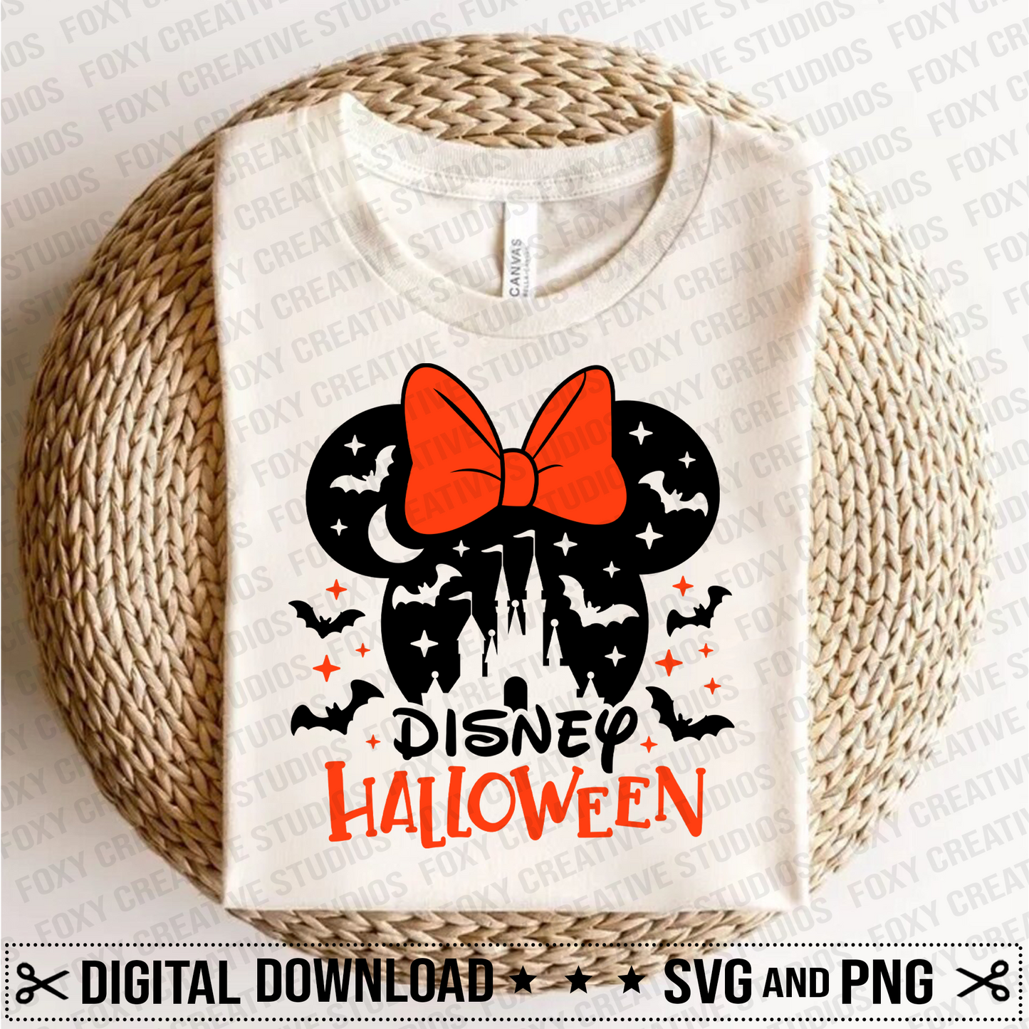 Halloween svg, Halloween mouse svg, spooky castle svg, bow svg, Pumpkins svg, jack o lantern svg, Halloween flying bats svg, Digital Download