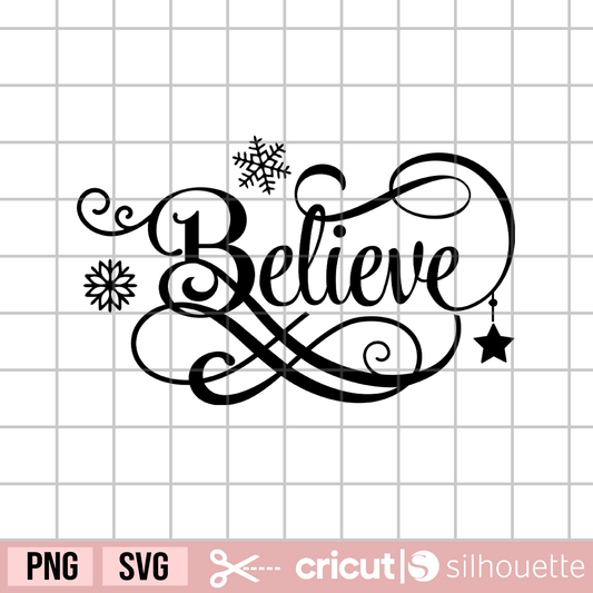 Believe svg, Believe word svg, Christmas svg, Holidays svg, Christmas quotes svg, Free svg, Santa Claus svg, Christmas Believe svg