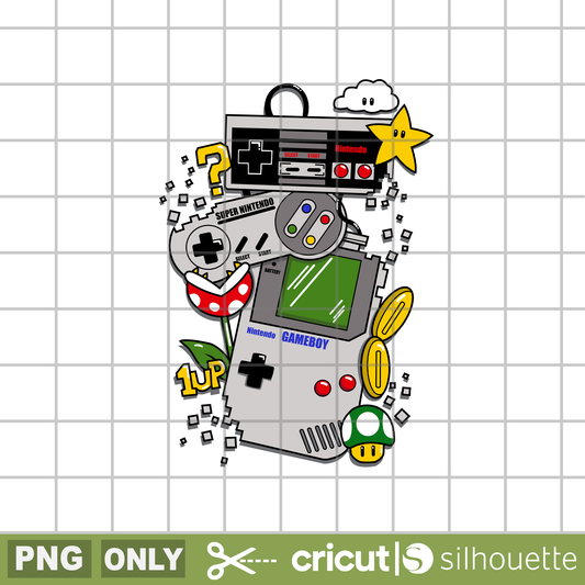 Game controller svg, retro games svg, game on svg, gameboy svg, funny game controller svg