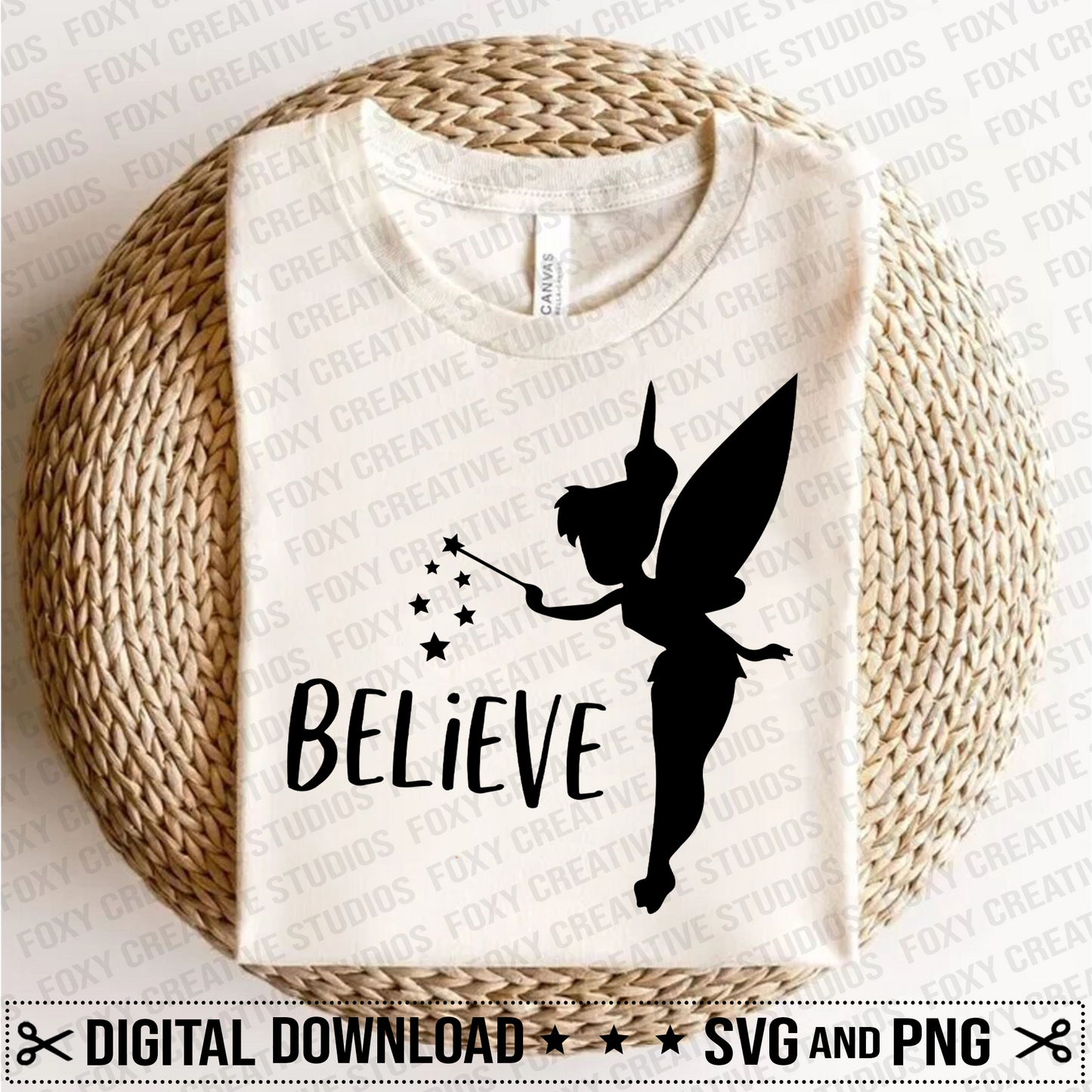 tinkerbell believe svg, tinkerbell face svg, tinkerbell silhouette svg, fairy svg, fairy dust svg, free svg, magic wand svg, neverland svg