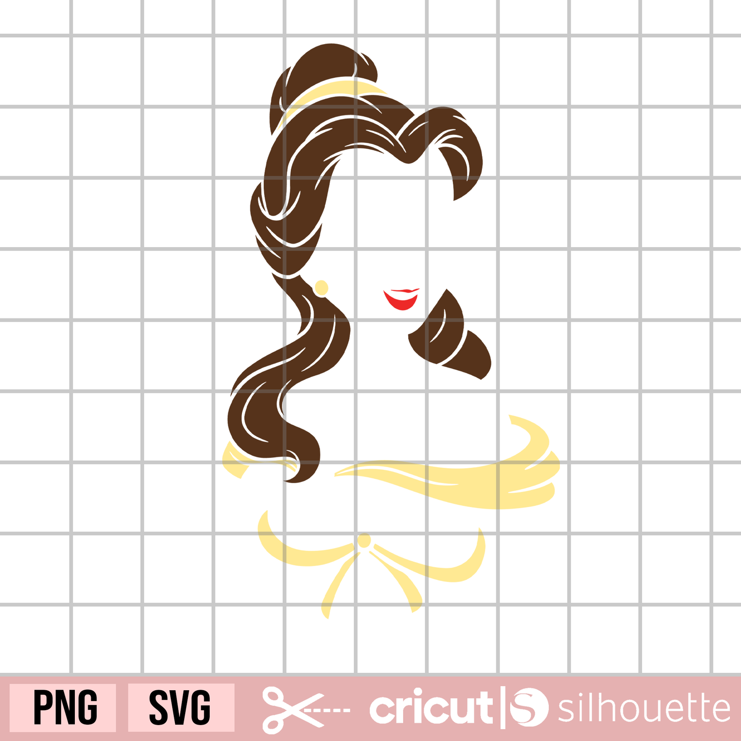 Princess belle svg, Princess belle gown svg, Tiara svg, Free svg, enchanted Castle svg, enchanted rose svg, beast svg