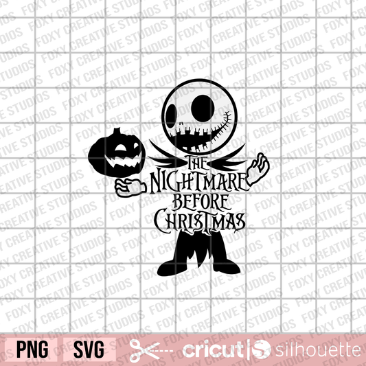 Halloween Jack svg, Halloween svg, trick or treat svg, cartoon svg, jack o lantern pumpkin svg, halloween nightmare before svg